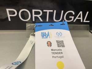 Manuela Tender representa as mulheres Portuguesas em Genebra