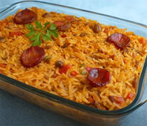 Arroz de Carne no Forno