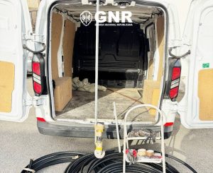 GNR Vila Real: Detenção por furto de cobre