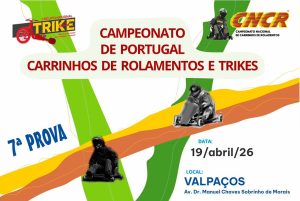 𝗩𝗮𝗹𝗽𝗮𝗰̧𝗼𝘀 𝗿𝗲𝗰𝗲𝗯𝗲 𝗮 𝟳ª 𝗣𝗿𝗼𝘃𝗮 𝗱𝗼 𝗖𝗮𝗺𝗽𝗲𝗼𝗻𝗮𝘁𝗼 𝗱𝗲 𝗣𝗼𝗿𝘁𝘂𝗴𝗮𝗹 𝗱𝗲 𝗖𝗮𝗿𝗿𝗶𝗻𝗵𝗼𝘀 𝗱𝗲 𝗥𝗼𝗹𝗮𝗺𝗲𝗻𝘁𝗼𝘀 𝗲 𝗧𝗿𝗶𝗸𝗲𝘀