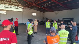 Exercício à escala total no Aeródromo Municipal de Chaves