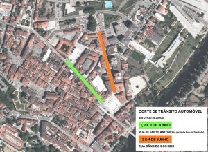 Condicionamento de trânsito em Chaves
