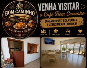 Vá conhecer o Café Bom Caminho em Bouçoães