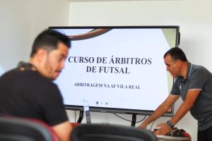AFVR inicia Curso de Árbitros de Futsal