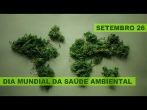 Hoje celebra-se o Dia Mundial da Saúde Ambiental
